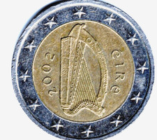 2 Euro Münze Eire 2002 Irland