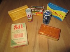 Alte Seifen - Putz + Waschmittel unbenutzt 7Artikel