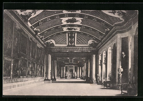 Ansichtskarte potsdam schloß - ansichtskarte, potsdam,
