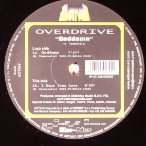 Overdrive goddamn vinyl - goddamn,