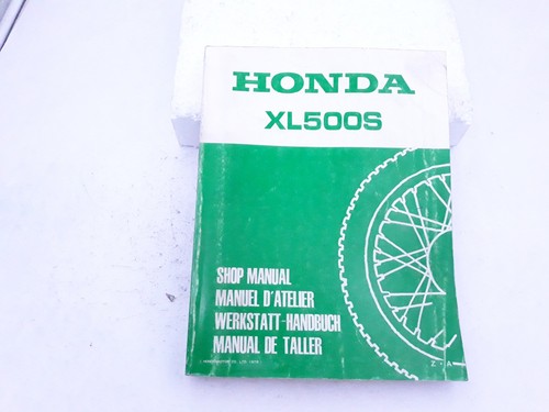 Werkstatthandbuch honda xl500s - honda,