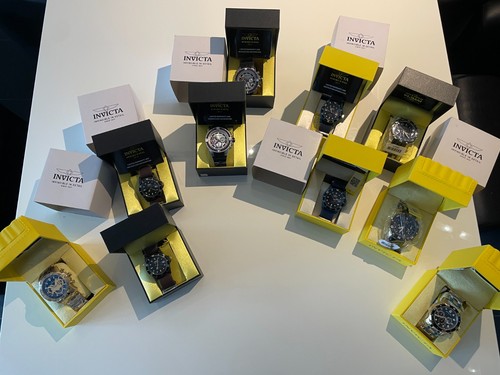 10x invicta herrenuhr - 10x, konvolut