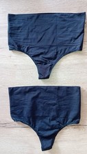 *NEU* 2x H&M SHAPING STRING TANGA Gr. M schwarz *UNGETRAGEN* MEDIUM SHAPE