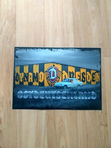 Dynamo dresden aufkleber a4 - dynamo,