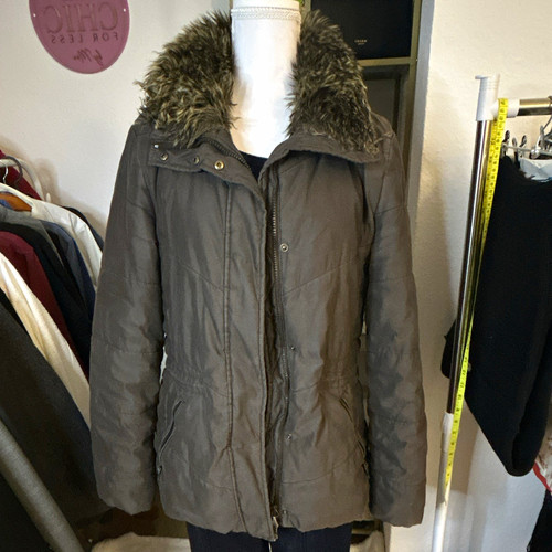 Esprit damen parka - parka, grau