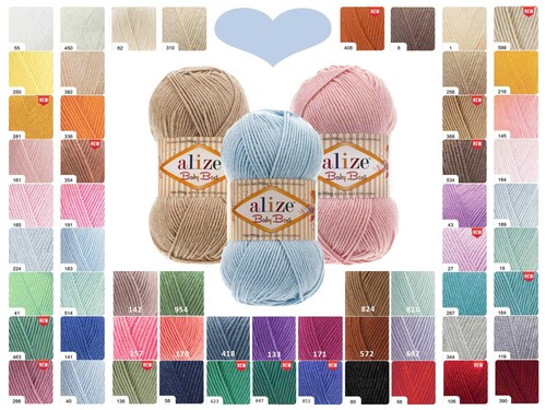 100g strickgarn alize baby - strickgarn,