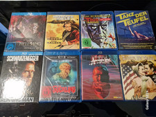 BLUE RAY SAMMLUNG / SELTENE FILME  /RARITÄTEN/HORROR/18  TEILWEISE NEU & OVP