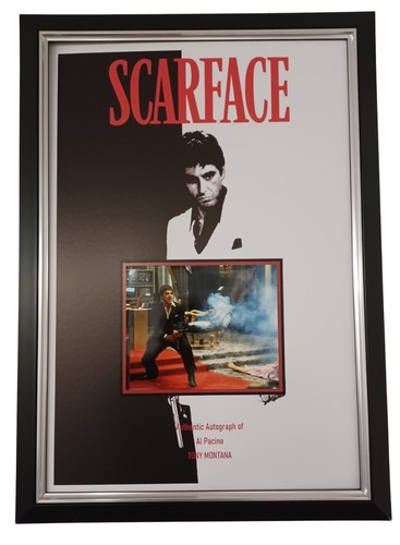 Pacino scarface signed - pacino,