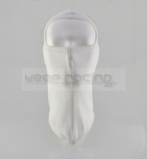 3 x Vision Sturmhaube, extra lang, weiß, Balaclava,Skimütze