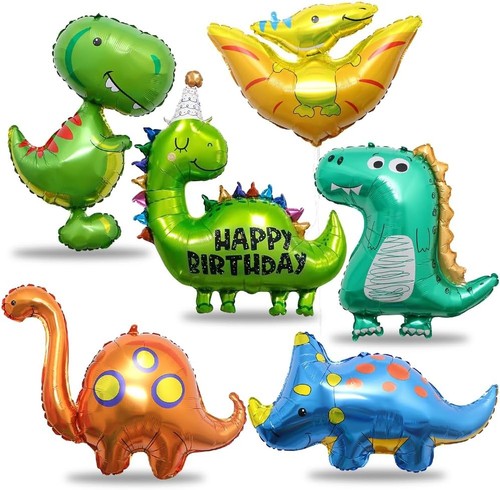 Dinosaurier folienballon - dinosaurier, 6