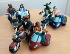 Set stück lustige biker - 3,