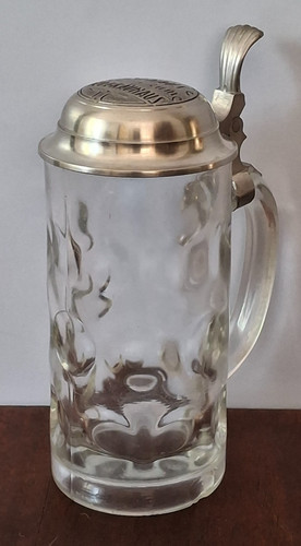 Alter bierkrug glas - alter, bierkrug,