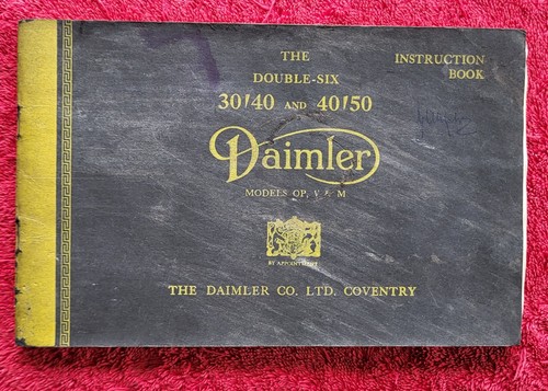 1930 daimler double six - double,