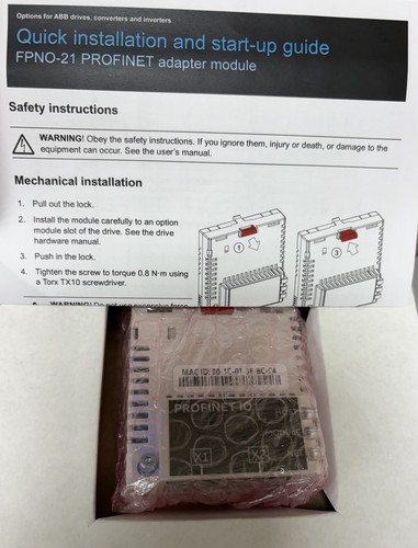 Abb fpno profinet adapter - abb,