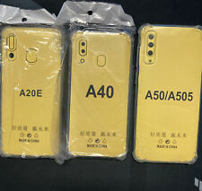 Handy Schutz Hülle Ecken Schutz sehr dünn für Samsung A20e A30s A40 A50 A70