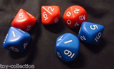 6 Würfel / Spielwürfel - W10