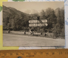 Foto 1955 Wegweiser nähe