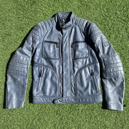 Belstaff weybridge lederjacke - belstaff,