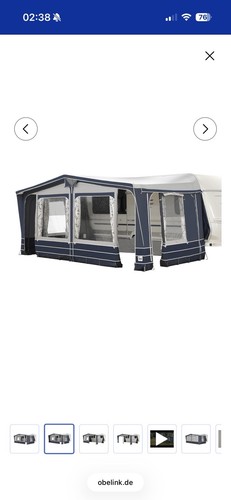 Wohnwagen vorzelt obelink riva - obelink,