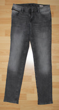Original MAVI Damen Stretch Jeans Hose Sophie Grau Gr. 27 / 32 Mid-Rise Slim Ski
