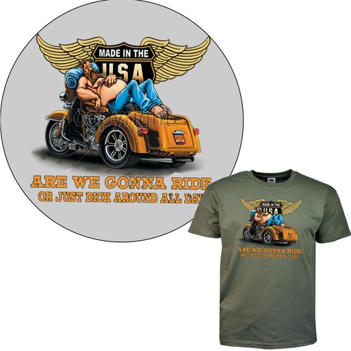 Biker shirt triker - biker, t-shirt