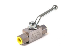 4x Rötelmann St/POM-N 2-Wege Absperrhahn Kugelhahn DN6 1/4 BSP Hydraulik PN500