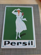 Persil Blechschild