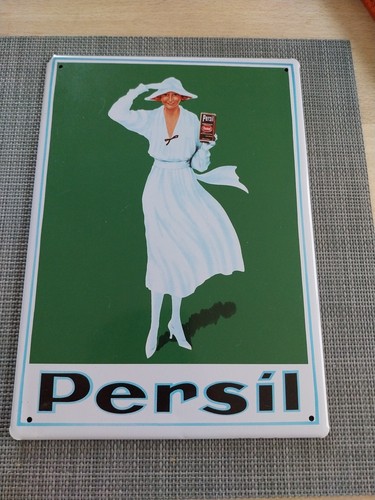 Persil blechschild - persil,