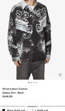 Jeansjacke schwarz Versace