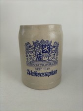 Alter geritzter Bierkrug Brauereikrug Bayerische Staatsbrauerei 0,4l 