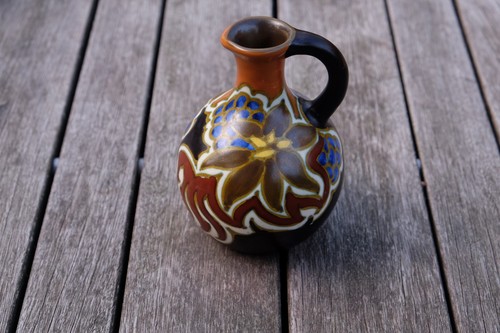 Kleine art deco keramikvase - deco,