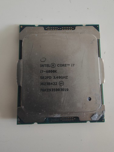 Intel core 6800k sr2pd - core, i7-6800k