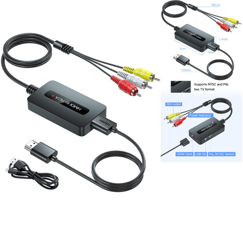 Hdmi rca konverter kabel - hdmi, zu