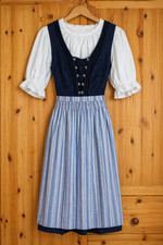 Dirndl-Set - Dunkelblau -