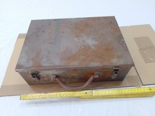 Metallkiste unlackiert Transportbox Werkzeugkiste Lagerbox 33x23x10cm