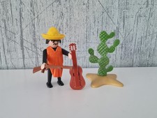 Playmobil 3384 Mexikaner Western Figur Gitarre Sombrero Kaktus 