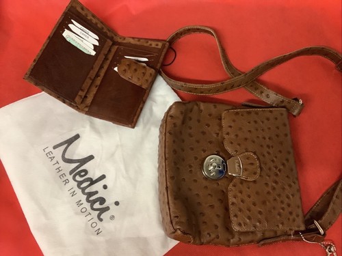 Handtasche echt leder braun - echt,