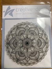 creative depot - Hintergrund Mandala - Clear Stamp - Stempel