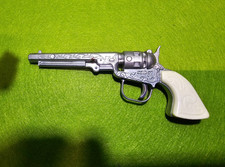 Alte Retro Spielzeugpistole Western Colt Revolver Gun Pistolet Toy Spielzeug Sam