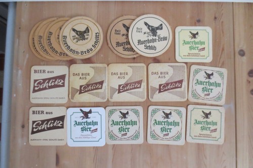 Alter bierdeckel brauerei - alter,