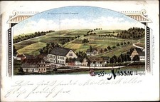Litho Nassau Frauenstein im