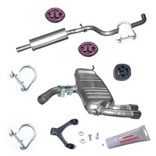 Mitteltopf Endtopf Auspuff +