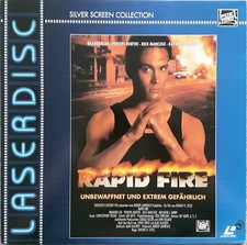 Rapid Fire - Unbewaffnet und extrem gefährlich (Brandon Lee,) deutsche Laserdisc