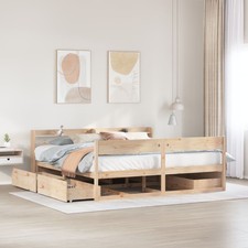 Massivholzbett Bettgestell