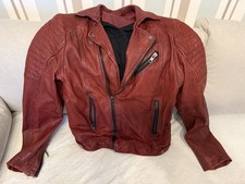 Herren Lederjacke Größe L