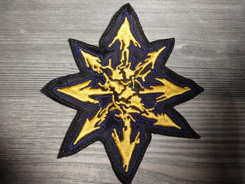 Sepultura patch shape thrash - sepultura,