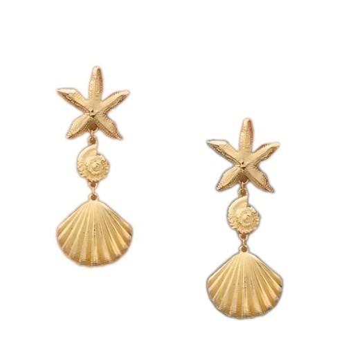 Goldene ohrringe ohrstecker - ohrringe,