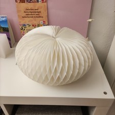 Ikea Pompon Kugel Deko weiss