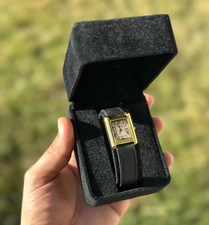 Elegante Damen Uhr Gold-Optik