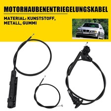 3x Bowdenzug Motorhaube